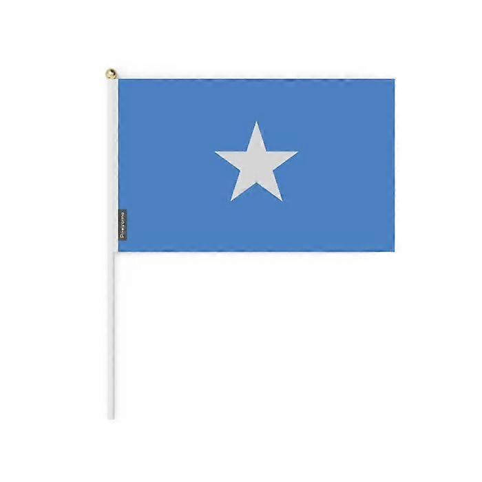 Flag - Somalia - Mini Flag 30x45 cm - Durable Polyester - Lightweight and Sturdy - Double-Sided Print