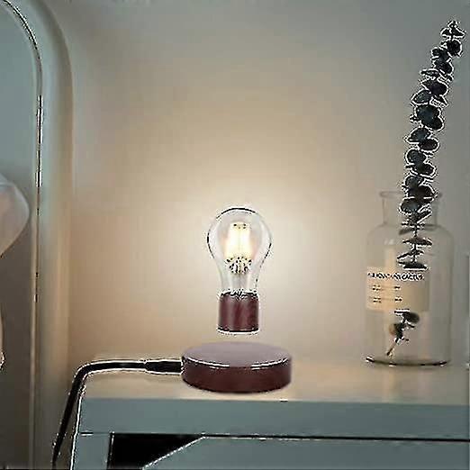 Magnetic Levitating Floating Wireless Led Light Bulb Desk Lamp
