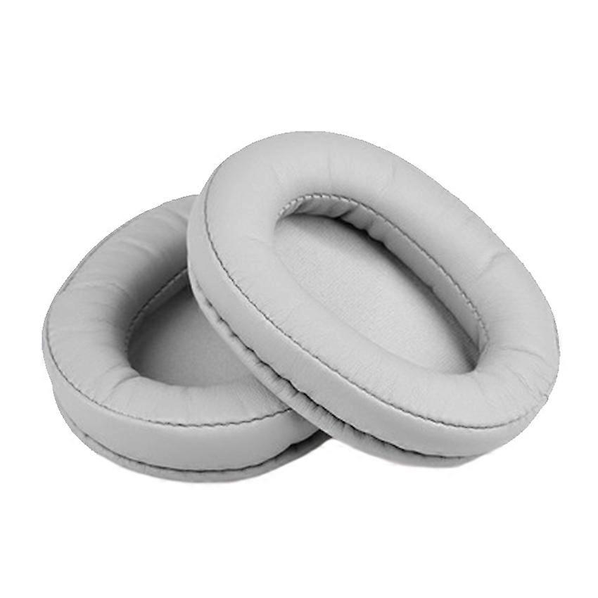 2 PCS Breathable Headset Sponge Case, Color: Gray Stitching Gray Stitching