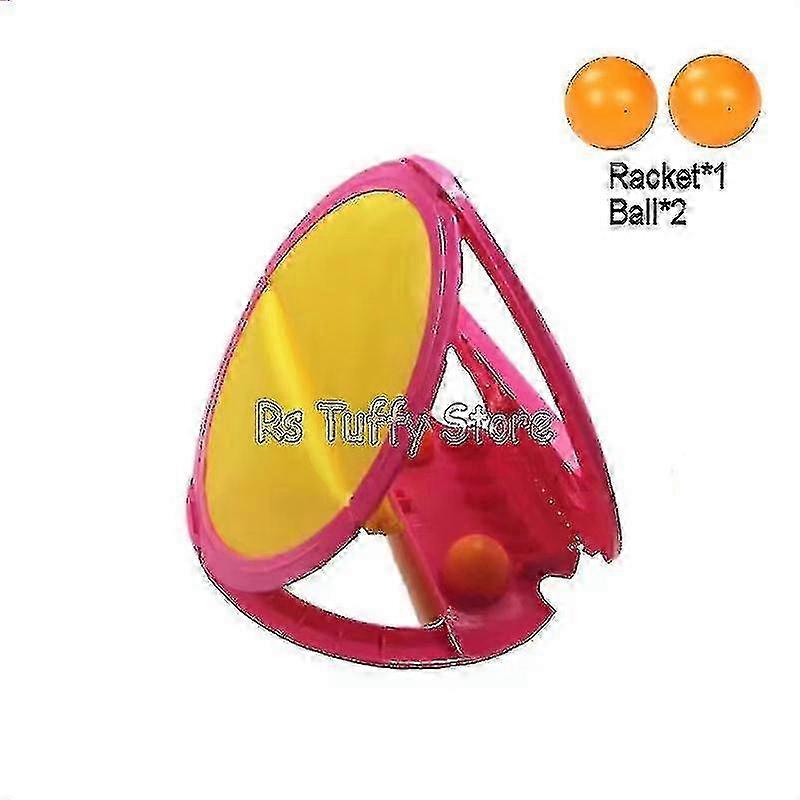 Outdoor Games Parent-child Throwing and Catching Ball Sports Fitness Hand Grasping the Ball Racket for Various Activities