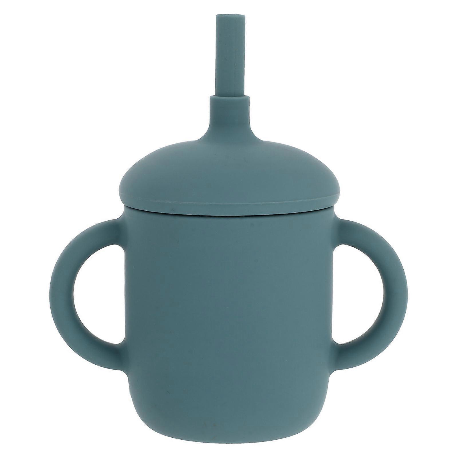 Infant Learning Cup with Leak Resistant Straw for Skill Building