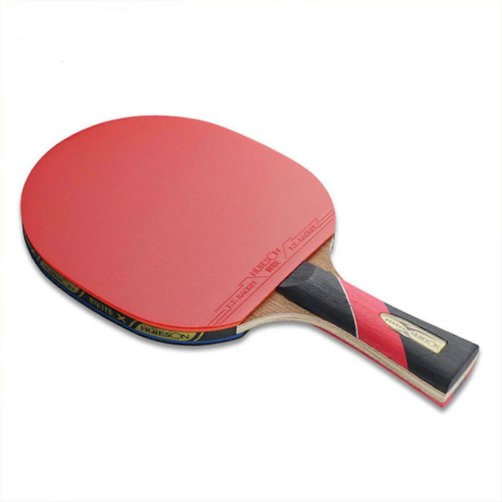 Table Tennis Bat 6 Star Carbon Fibre Ping Pong Bat with Powerful Pip-in Rubber for Competitive Play and Enhanced Control