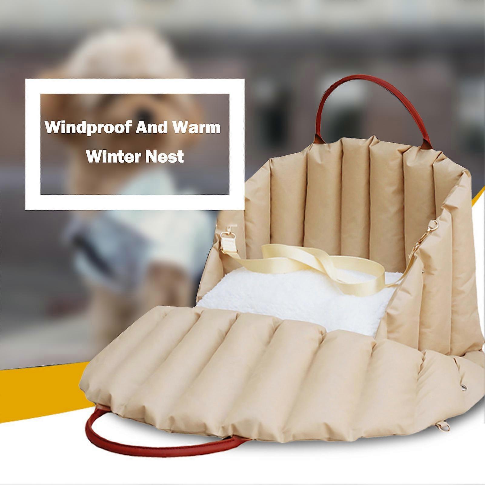 Scaun auto pentru animale de companie portabil Nest Winter Puppy Carrier pentru câini mici Cat Travel