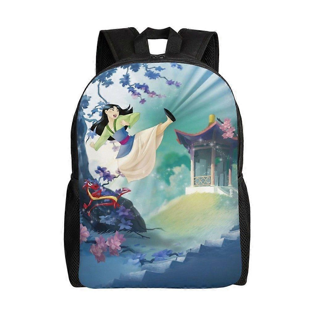 ムーランランドセル漫画バックパックファッションボーイズバッグ学生ランドセル旅行バックパック-49hj