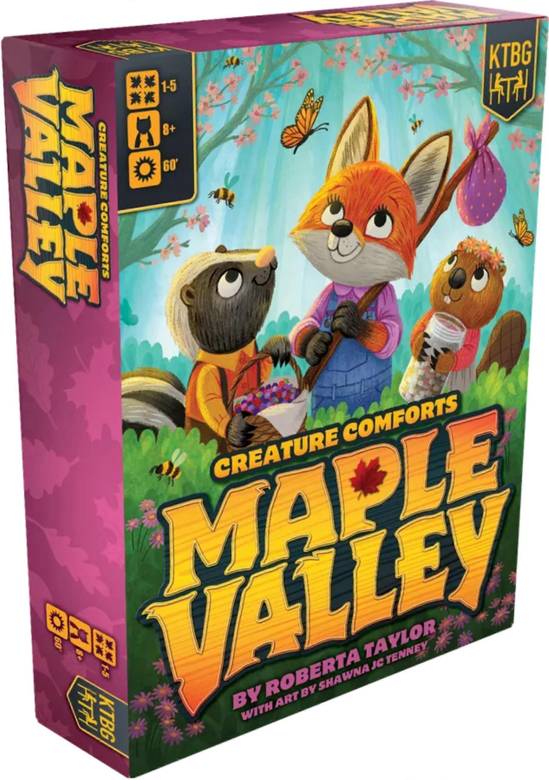 Maple Valley Base Game By Ktbg, Strategy Board Game