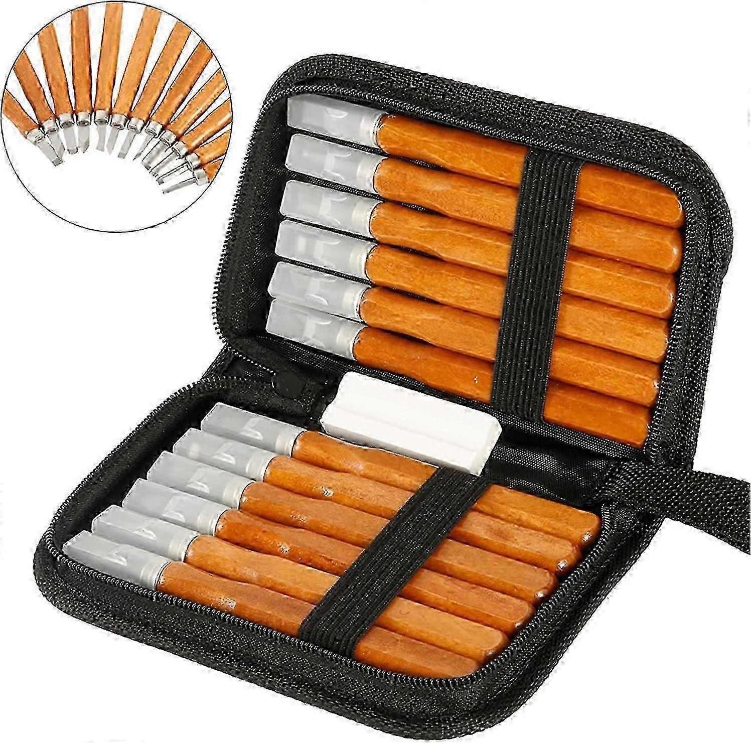 Set of 12 Chisels with Wood Chisels for Woodworking | Wood Working Tools and Accessories | Wood Carving Chisels 2025