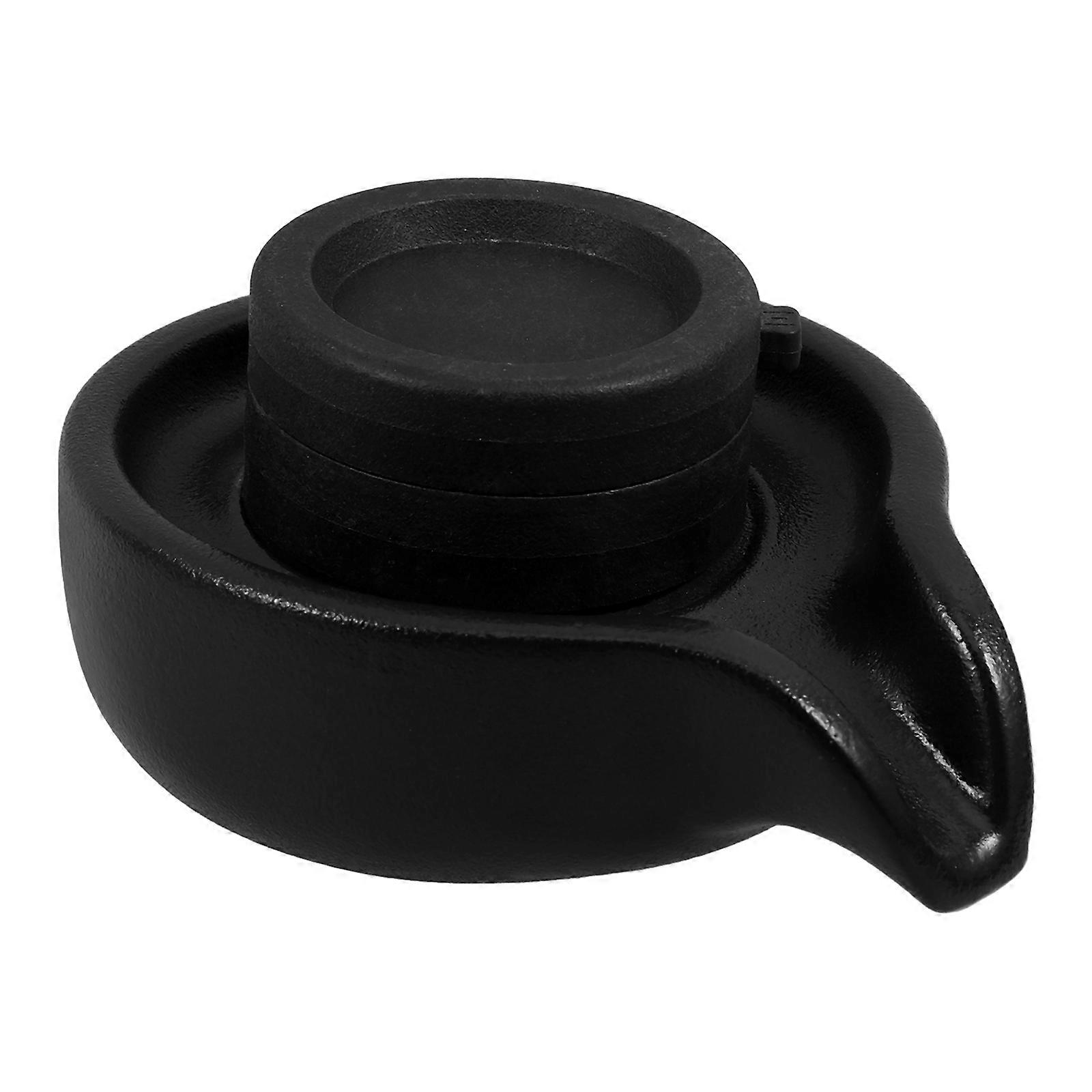 Small Water Fountain Ceramic Stone Mill Shape Fish Tank Accessory Traditional Chinese Design Multi Color 14.50X12.00X7.00CM Water Circulation 1Pcs