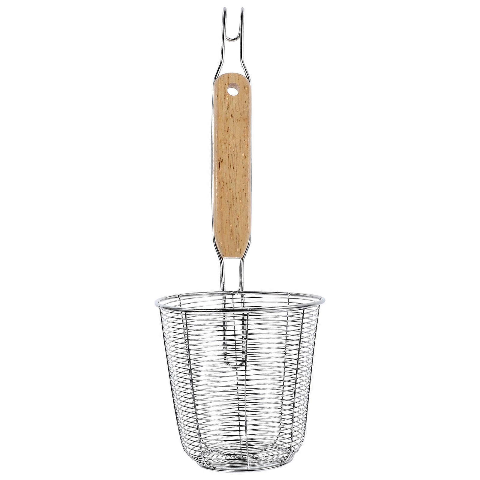 Noodle Basket Strainer Kitchen Sifter Straining Cooking Aid Small 1Set