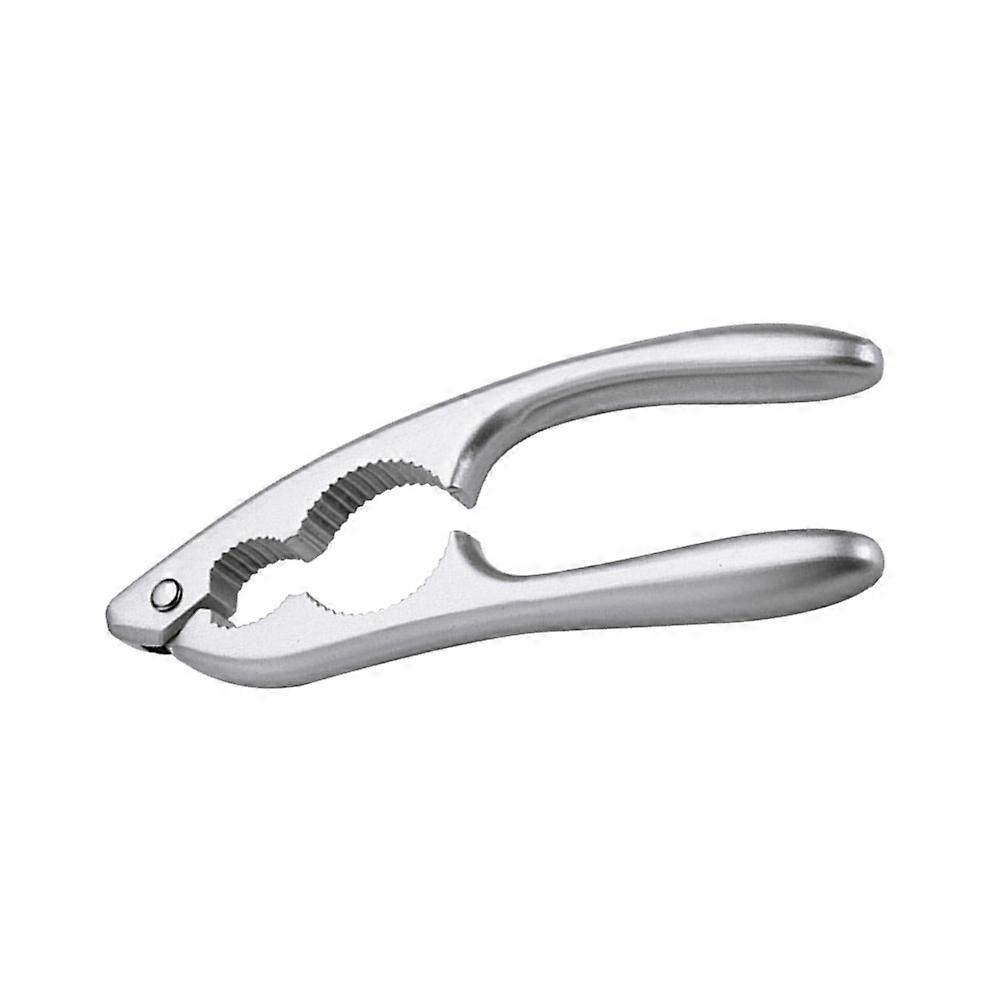 Multifunctional Nut Cracker Tool Nut Pliers Clip For Home Use 17.5x4x1.5cm Silver 1Pack