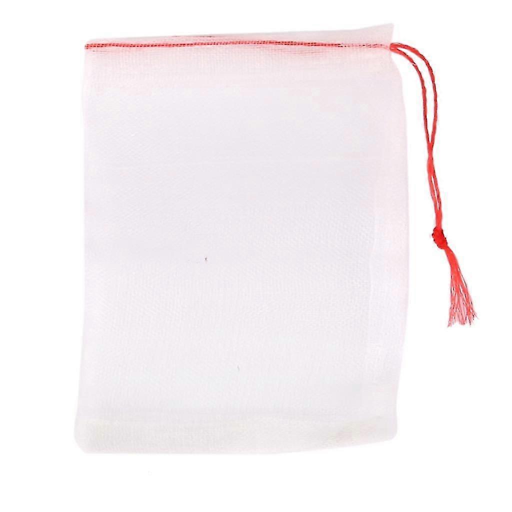 20x Drawstring Nylon Mesh Filter Media Bag 15x10cm for Aquarium Garden Pond
