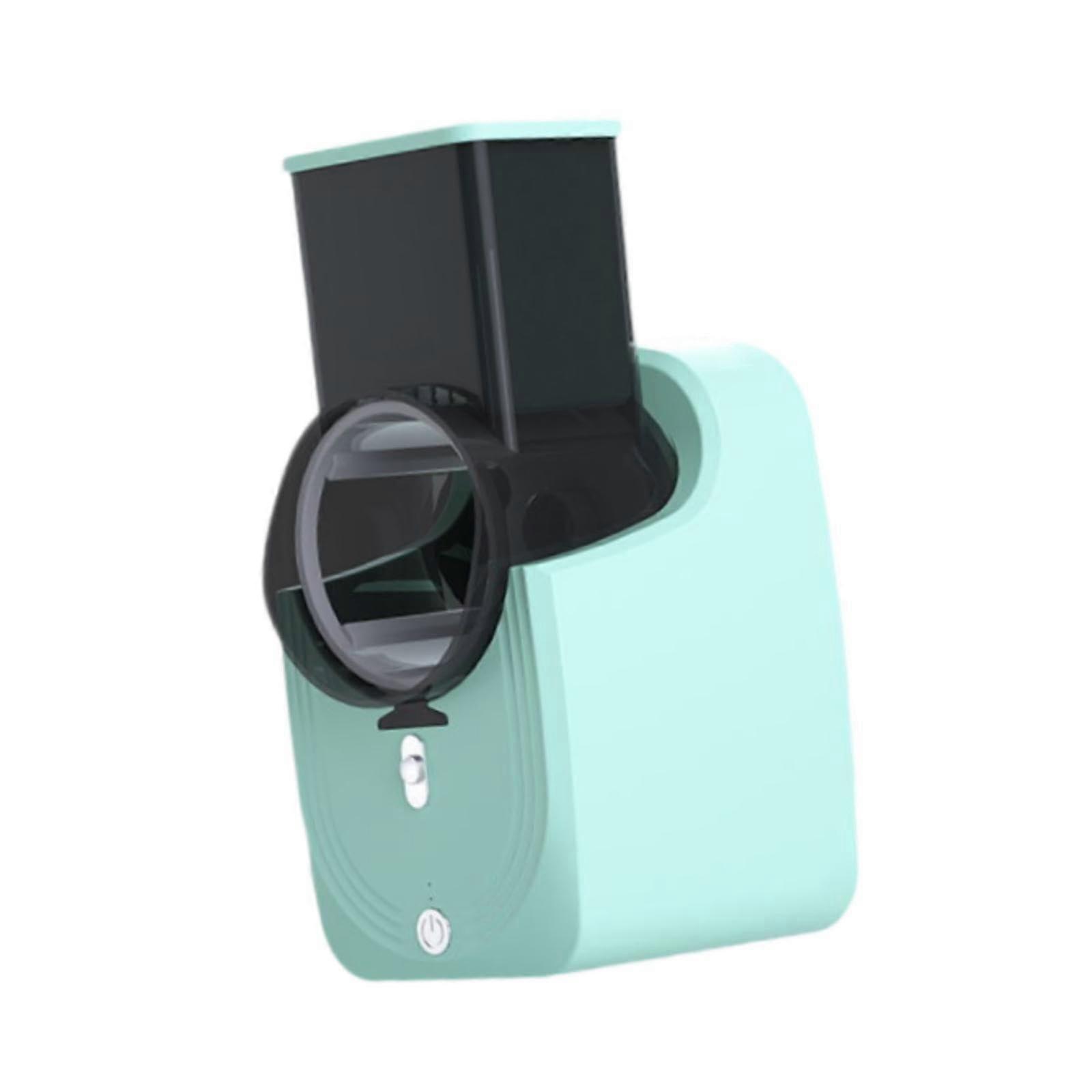Electric Grater Salad Maker,, Multipurpose Cheese Grater, Vegetable and Fruit Slicer for Vegetable and Fruit Salad, Green Ref: 4414