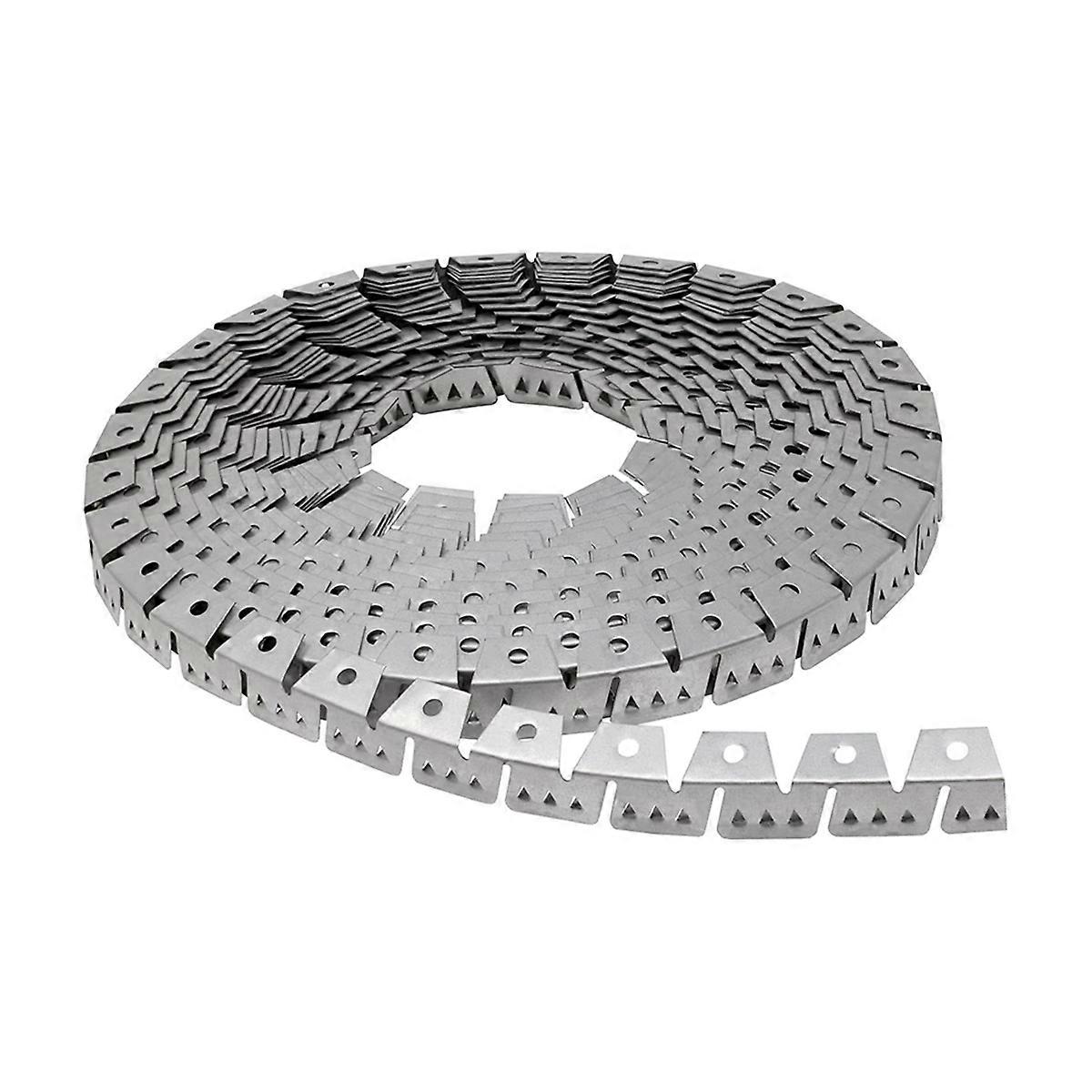 Tack Strip Three Tooth Upholstery Curve Ease Grip for Furniture,Chairs, Sofa Finish Edges on Curved Arms, Arched Portion