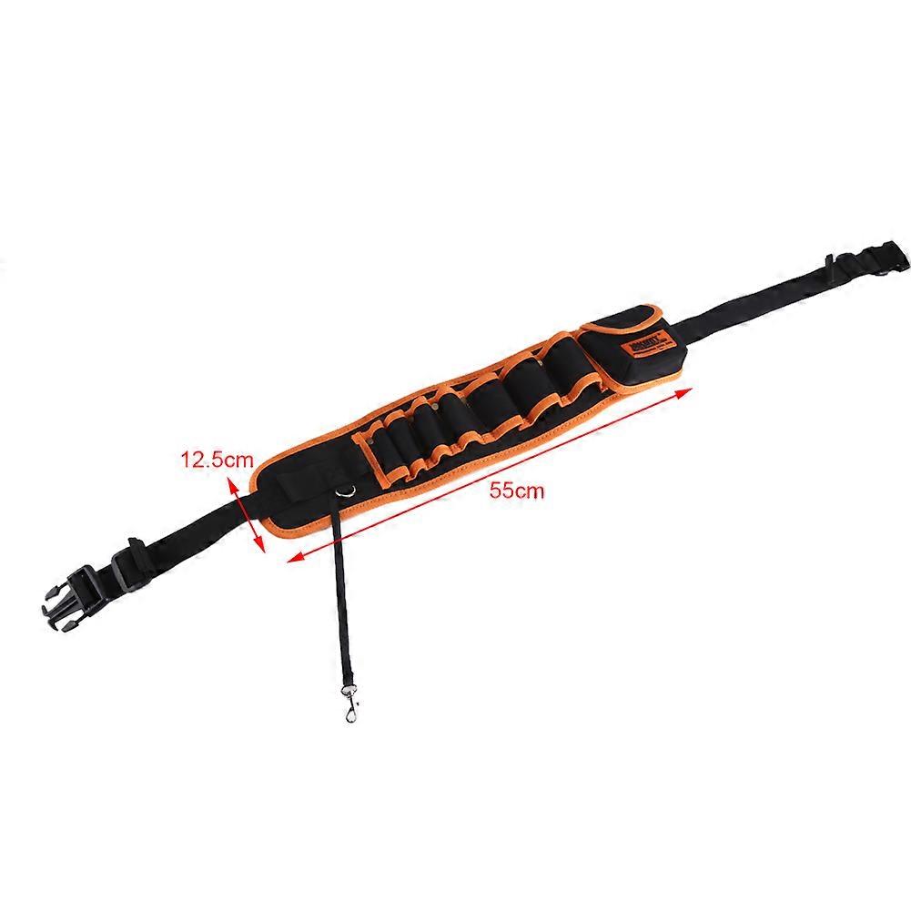 JAKEMY Professional Waist Bag Adjustable Belt Hardware Electricians Repair Tools Holder Pockets