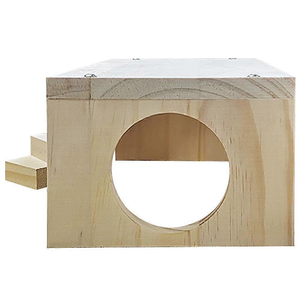 Wooden Hamster Climbing Platform & Stable Ladder – Fun and Safe Playground for Hamsters, Guinea Pigs, and Small Pets – Ideal for Animal Lovers