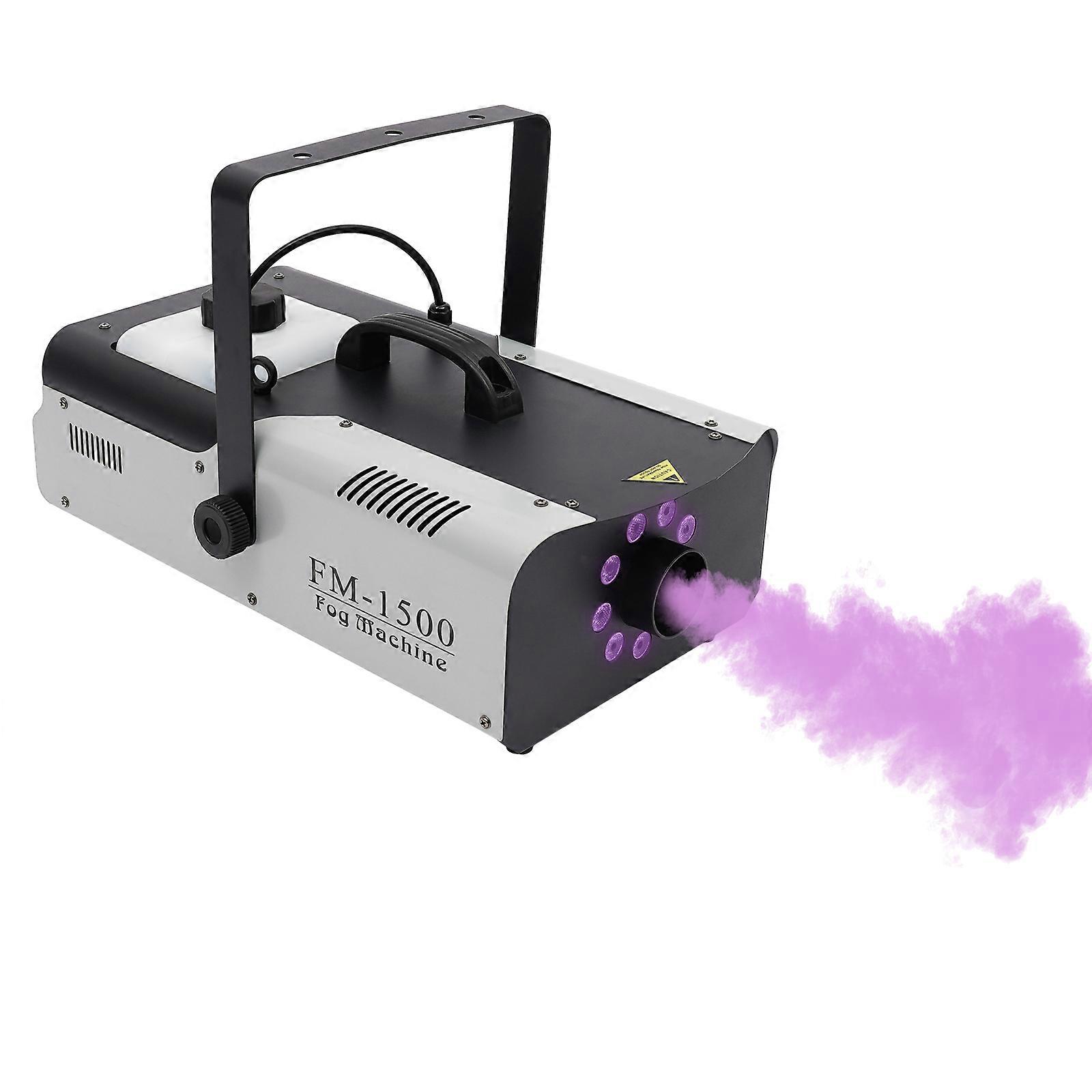Machine à brouillard Stage Machine à fumée avec lumières Machine à fumée LED portable