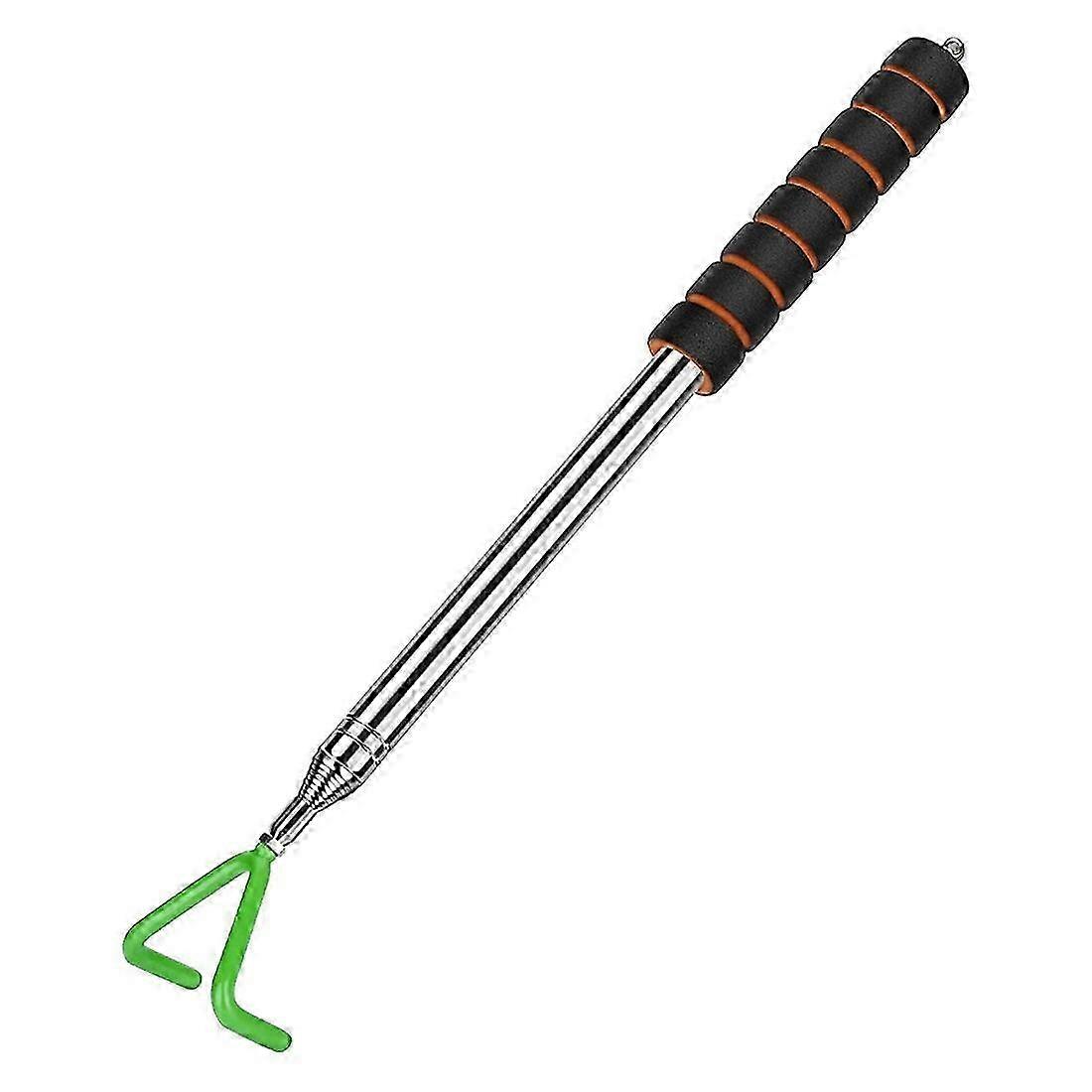 Disc Golf Retriever Telescoping Grabber Durable Stainless Steel Retrieving Devi