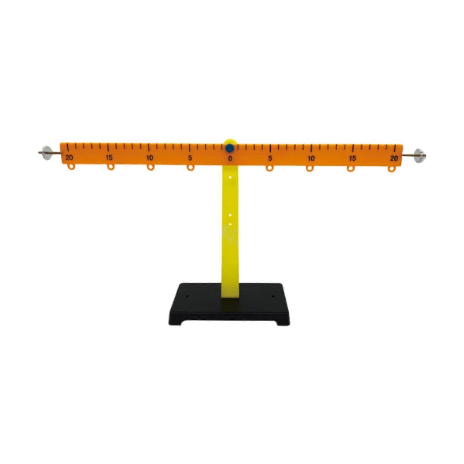 Leverage Ruler with Bracket Physics Teaching Physics Experiments Lever Ruler