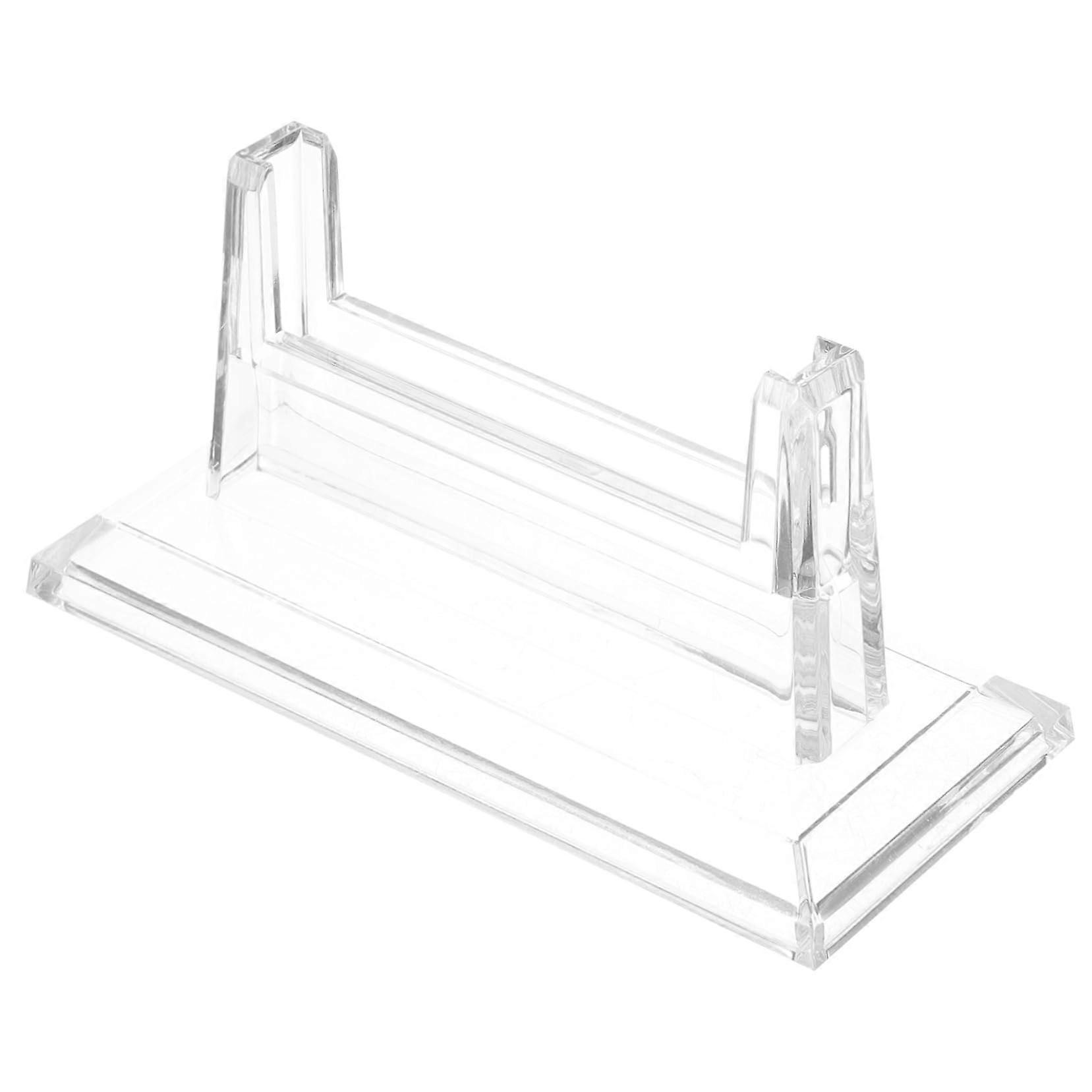 Trading Card Frame Baseball Card Case Display Stand Plastic Transparent for Sports Cards with Sleeves and Protectors