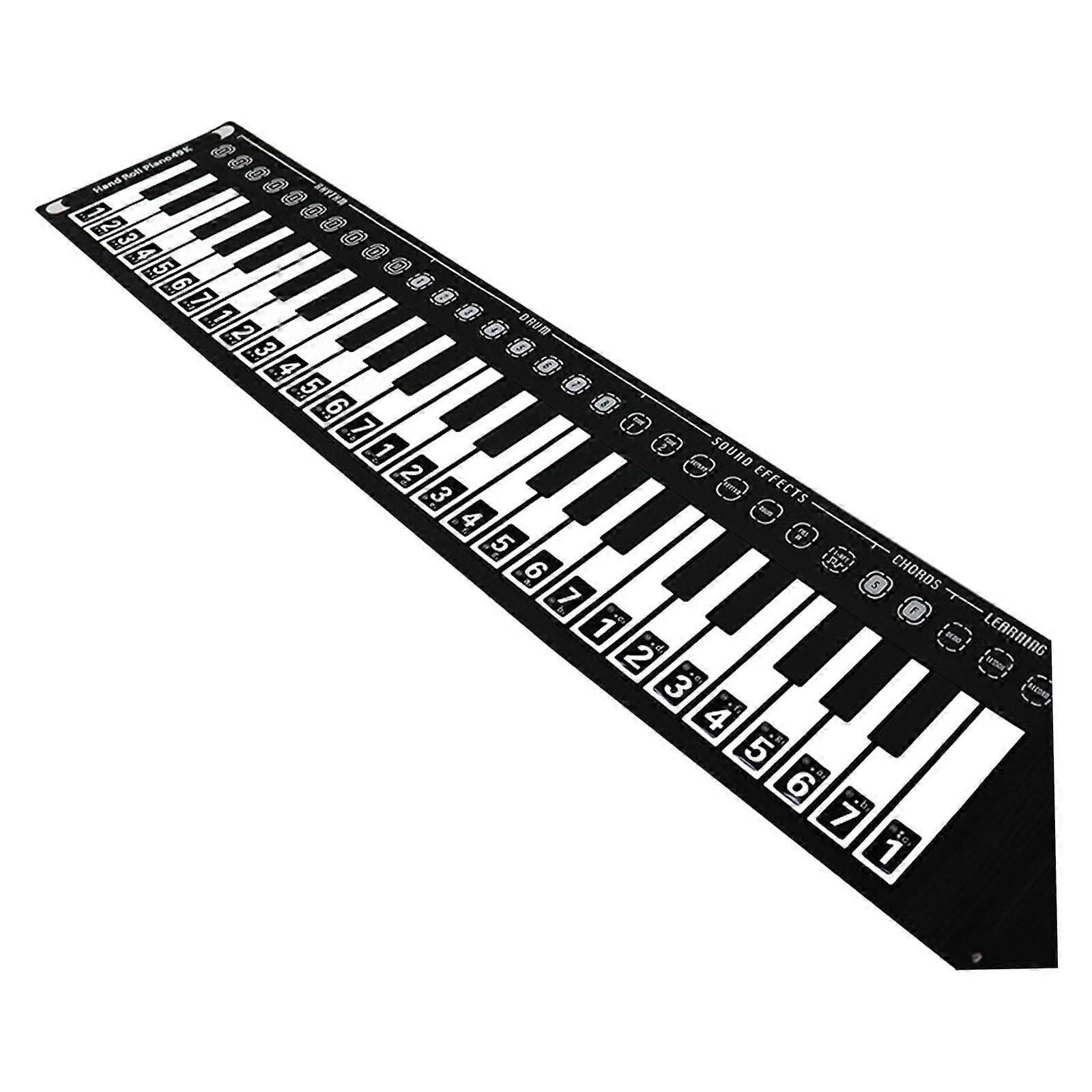 Piano Keyboard Stickers, Electronic Piano Labels, Universal Keys Piano Stickers, Music Note Keyboard Stickers for 88/61/49 Keys
