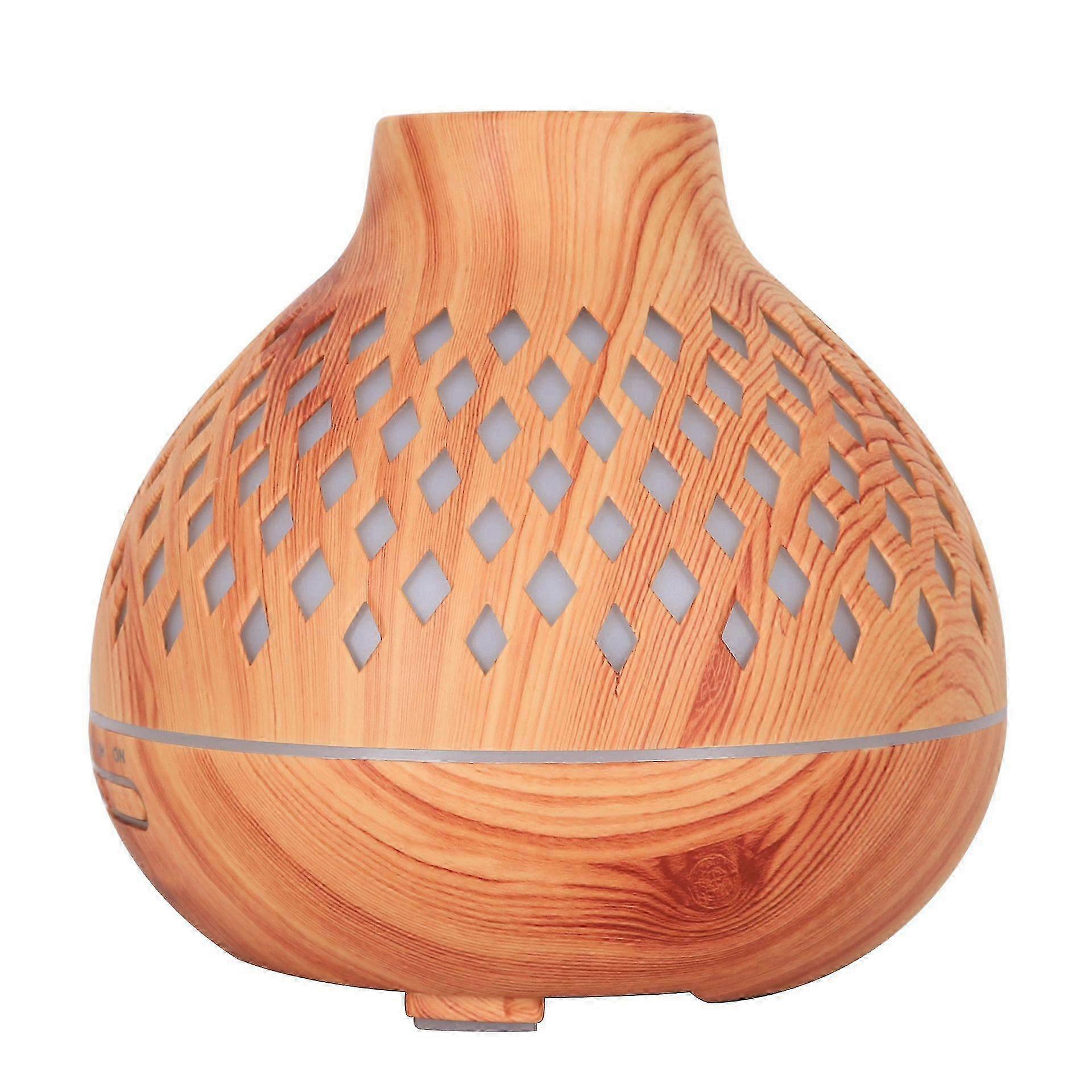 Essential Oil Diffuser, Ultrasonic Humidifier Aroma Diffuser with 7 Colors LED Electric Aroma Diffuser Light for Home, Yoga, Office, Spa,