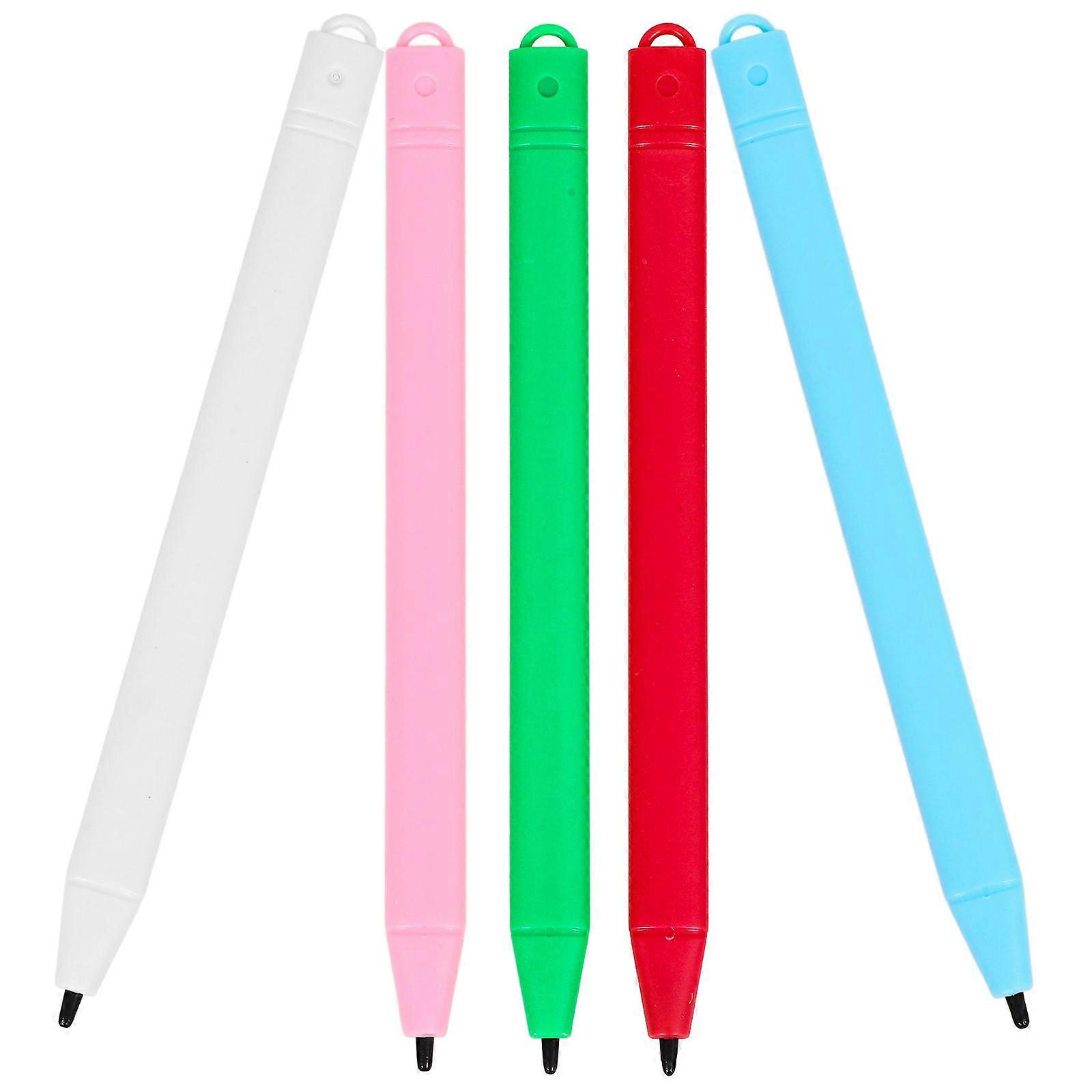 5pcs Stylus Pens for Touch Screens – High Sensitivity Pressure Drawing & Writing – Durable LCD Painting Board Pens Compatible with Tablets & Digital
