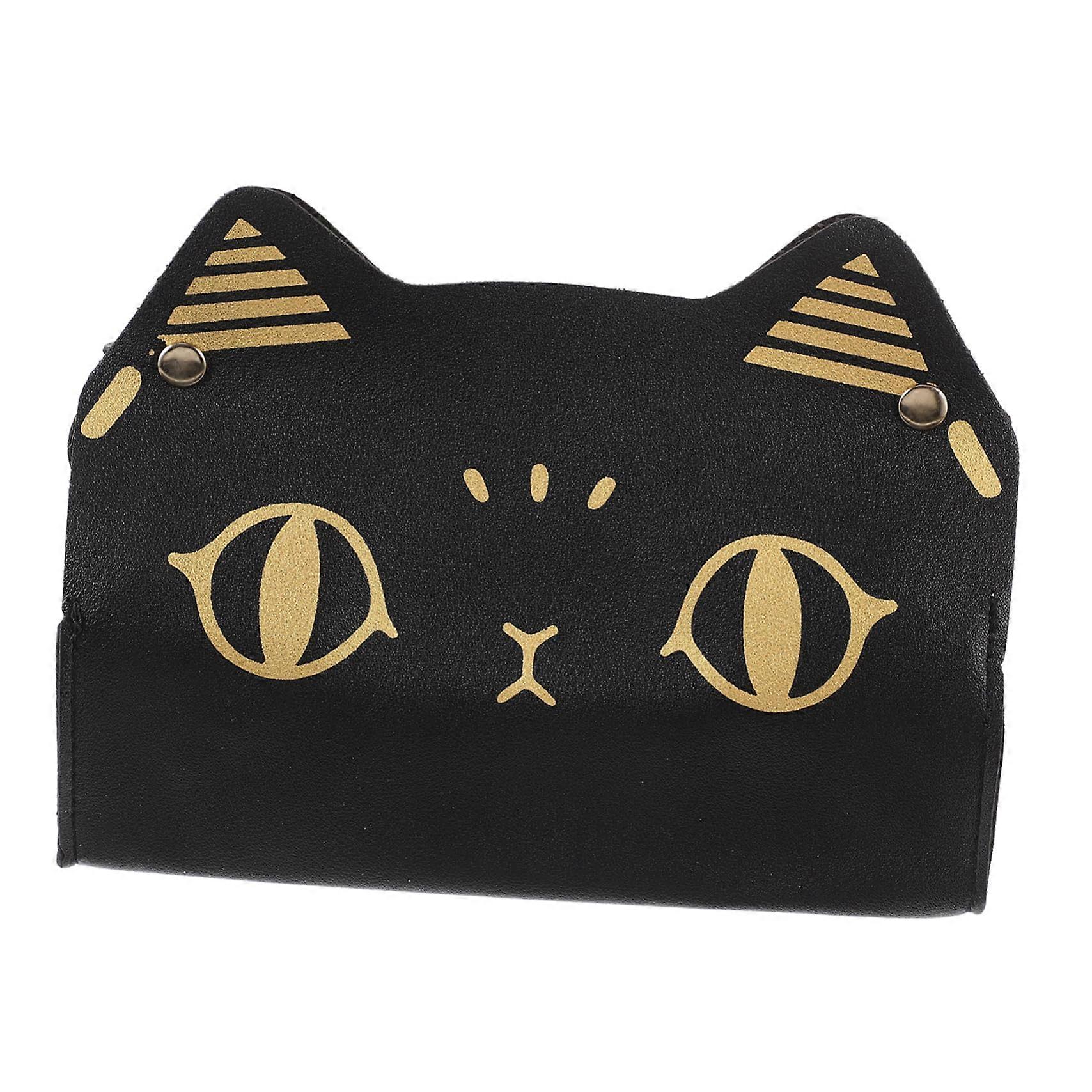 Decorative Cat Ear Tissue Box Holder, Modern Tissue Box Stand for Home and Office, Stylish Design for Cozy Spaces, Easy to Clean and for Storage.