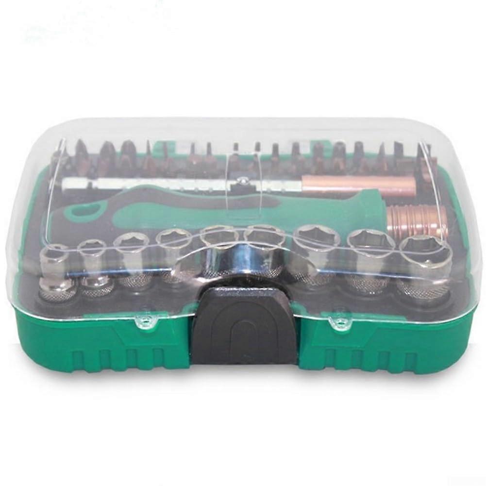 Multipurpose47in1screwdriver set with magnetic tips for quick repairs