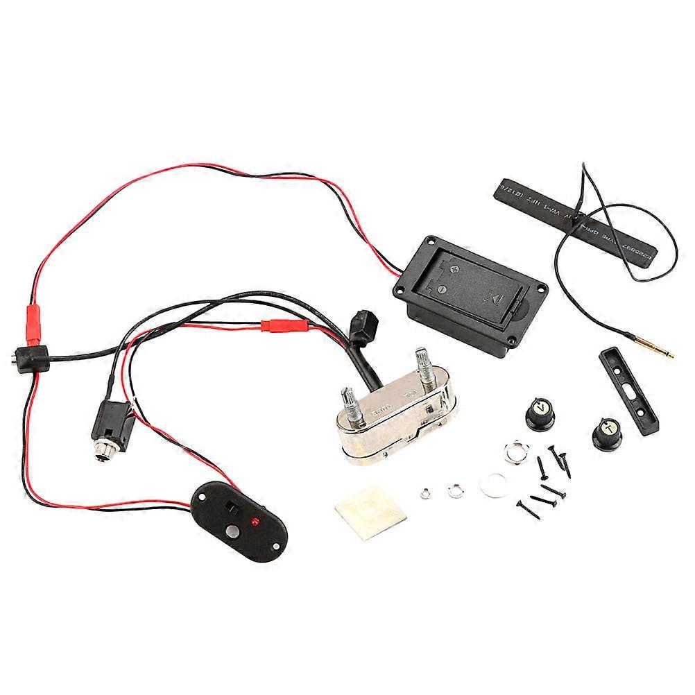 Active Pickups for Cello Musical Instrument Pickup Supply 6.9X4.1CM Sound Conversion Tone Control 1 Set