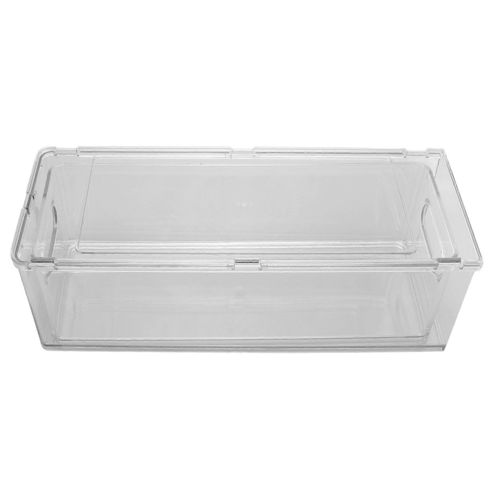Drawer Box Multifunctional Stackable Storage Container for Toothpaste Hairspray Soap Makeup Wipes Facial Tissue