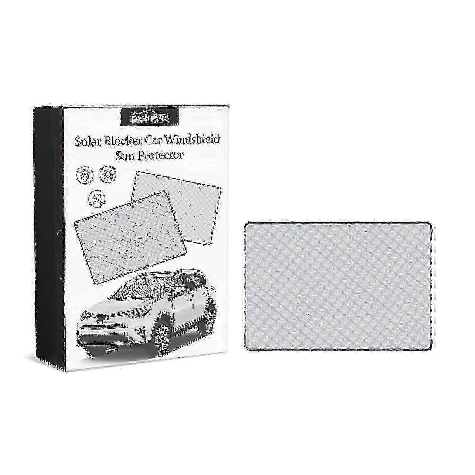 Solar Blocker Car Windshield Sun Protector, Winter car half shield windshield cloth frost and snow shield