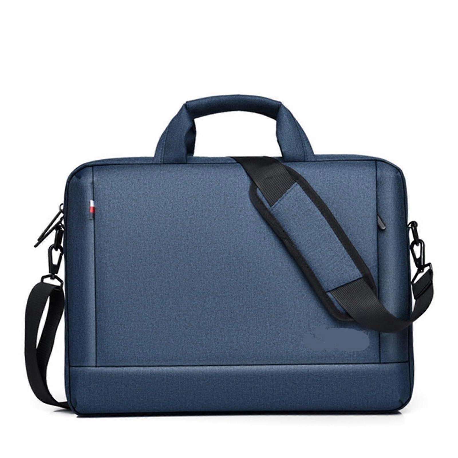 Waterproof Laptop Bag Case for 13 14 15 17 Inch Notebook Computer Shoulder Briefcase Handbag (Blue, 15') 15' Blue