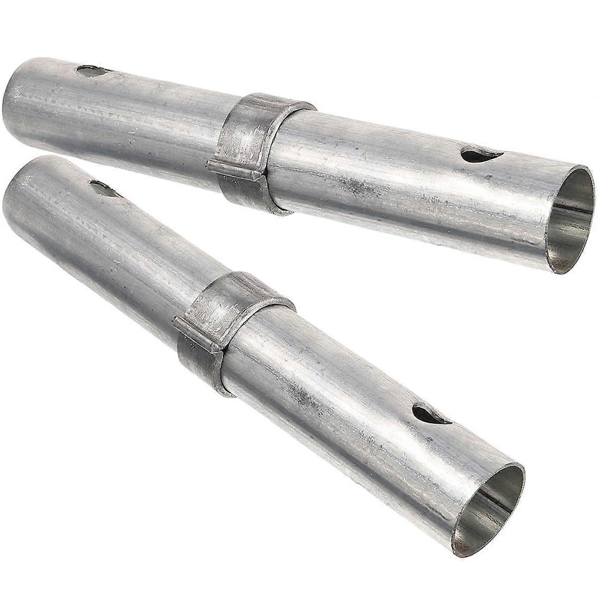 Scaffolding Connecting Rods with Stainless Steel Locking Pins for Secure Frame Coupling, 2 Pack