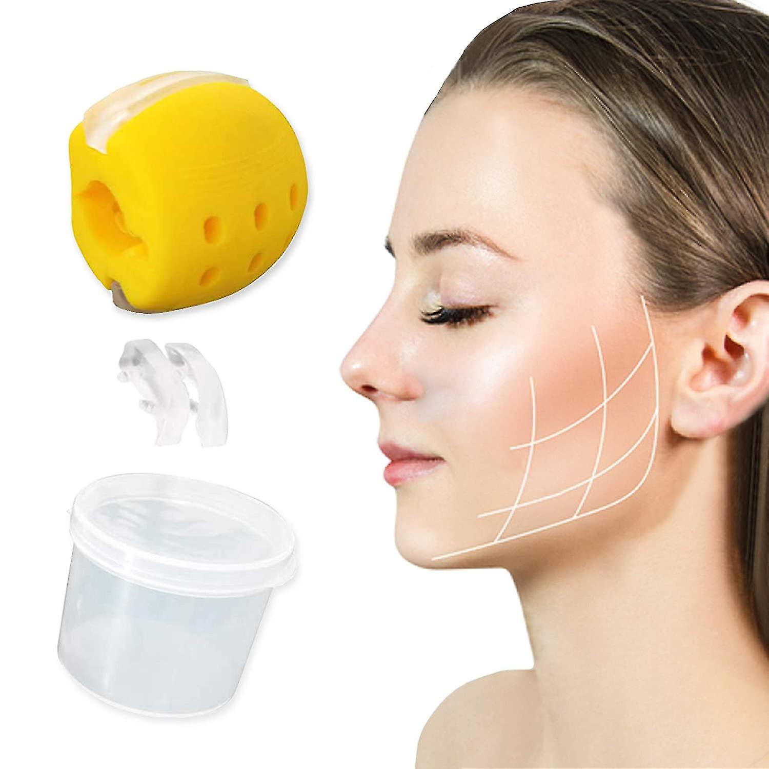 Pxcl Jaw Exerciser, Jawline Exerciser, Jawline Shaper Til Mænd Kvinder, Jaws Exercise Ball Double Chin