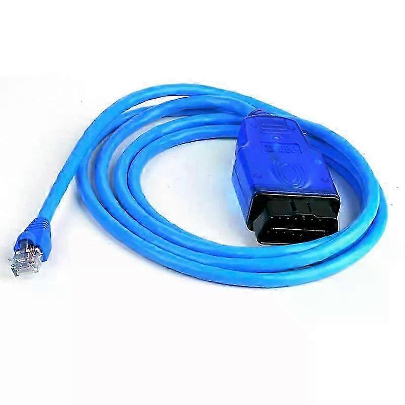 For BMW F G series enet diagnostic cable programming brush hidden OBD data wire line ICOM remote code