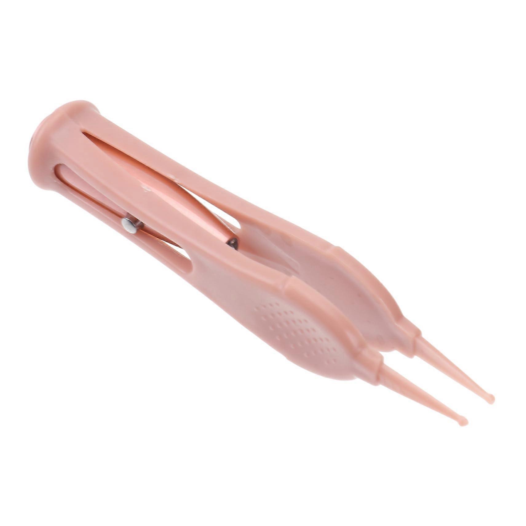 Nose Cleaning Tweezers Efficient Booger Clip for Gentle Navel Cleaning with NonSlip LED Light Design