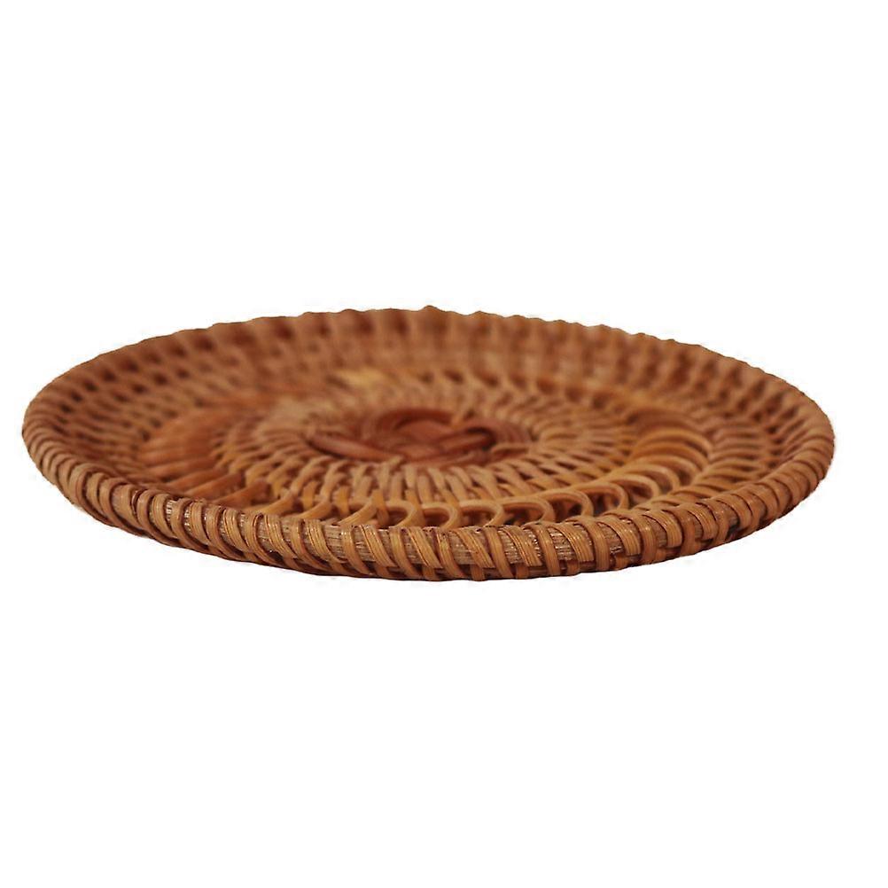 Bamboo Coaster for Home Coffee Table Mat Heat Insulated Cushion 1 Pc