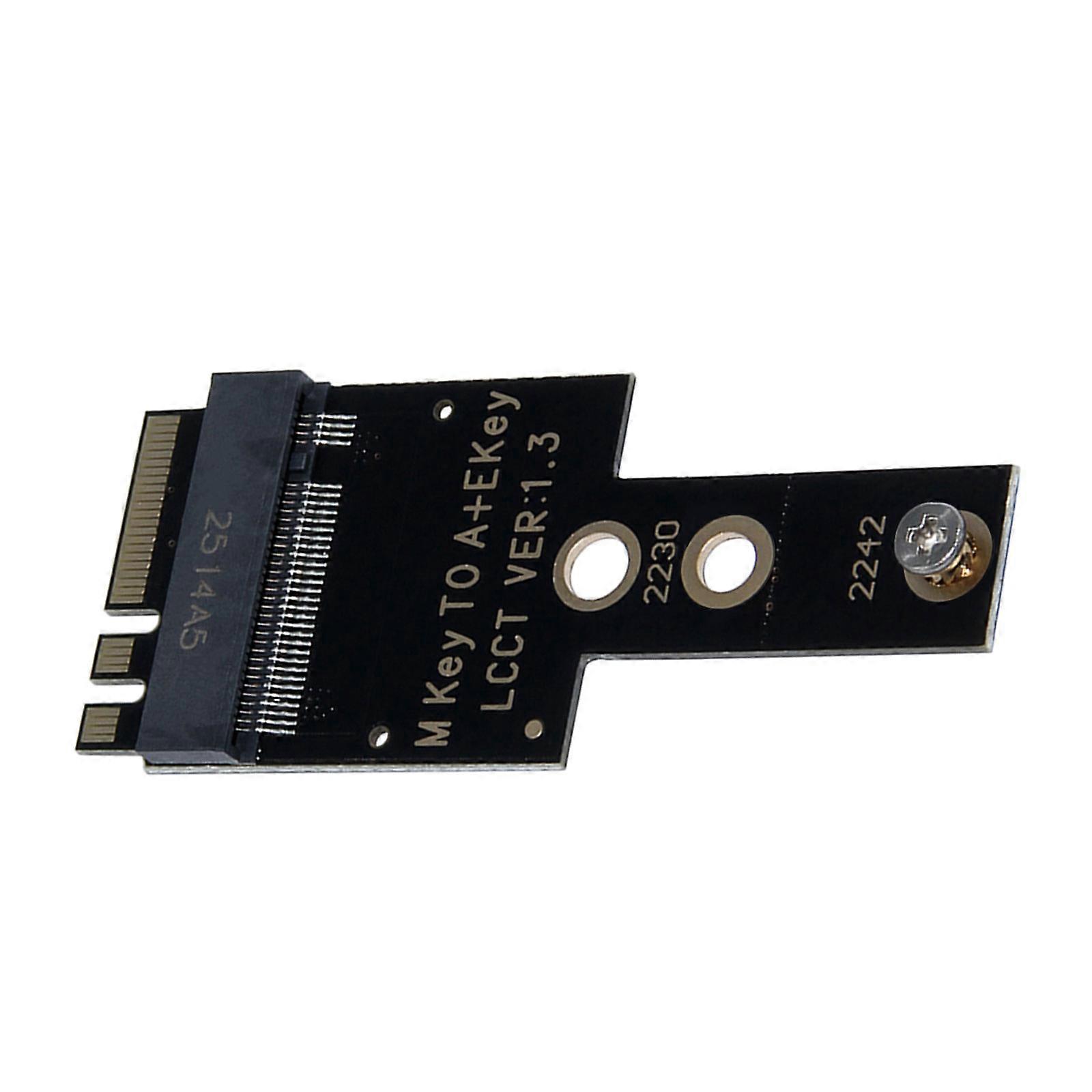 M.2 A+E NVMe SSDs Expansion Card 2242 Expansion Card for PCIe4.0 Motherboards Interfaces Multicolor