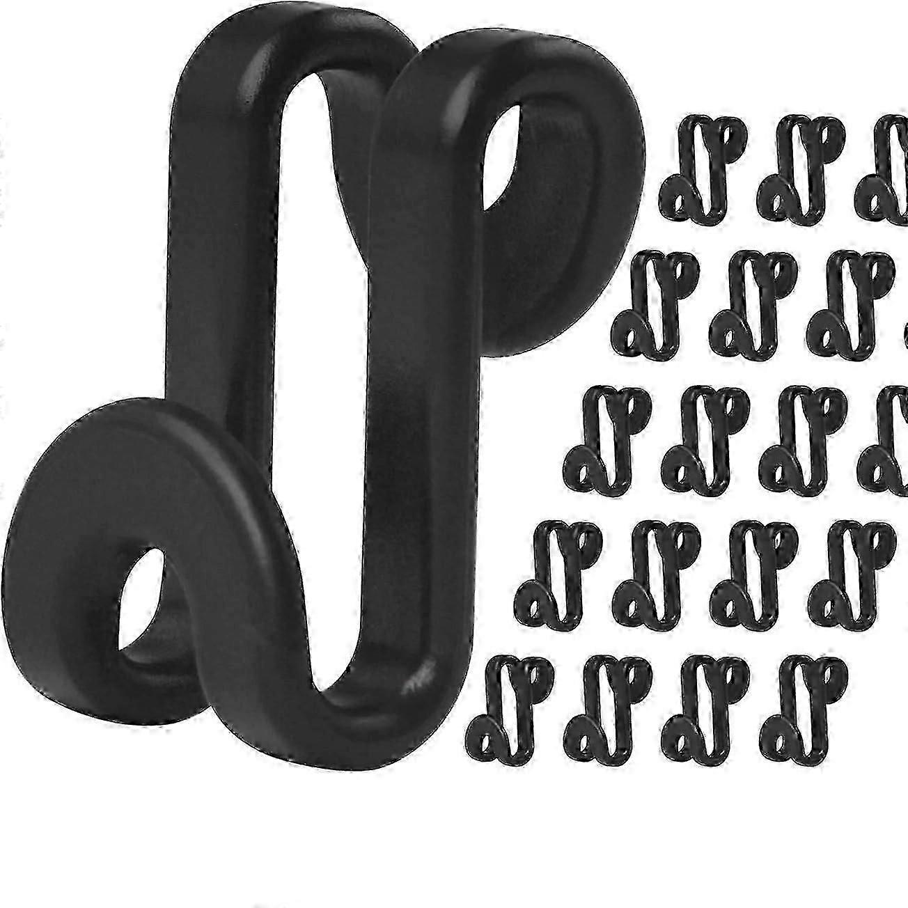 20 Pack Space Saving Hangers Corning Hooks - Mini Flocked Stacking