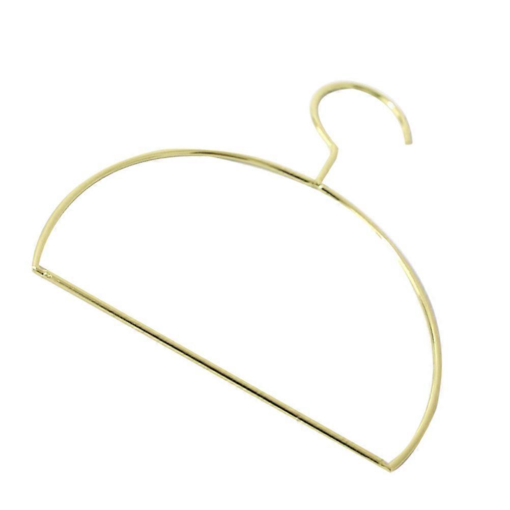 Golden Metal Scarf Hanger for Closet Organization with Semicircle Design Space Saving and Easy to Use 14.5 Inches Wide