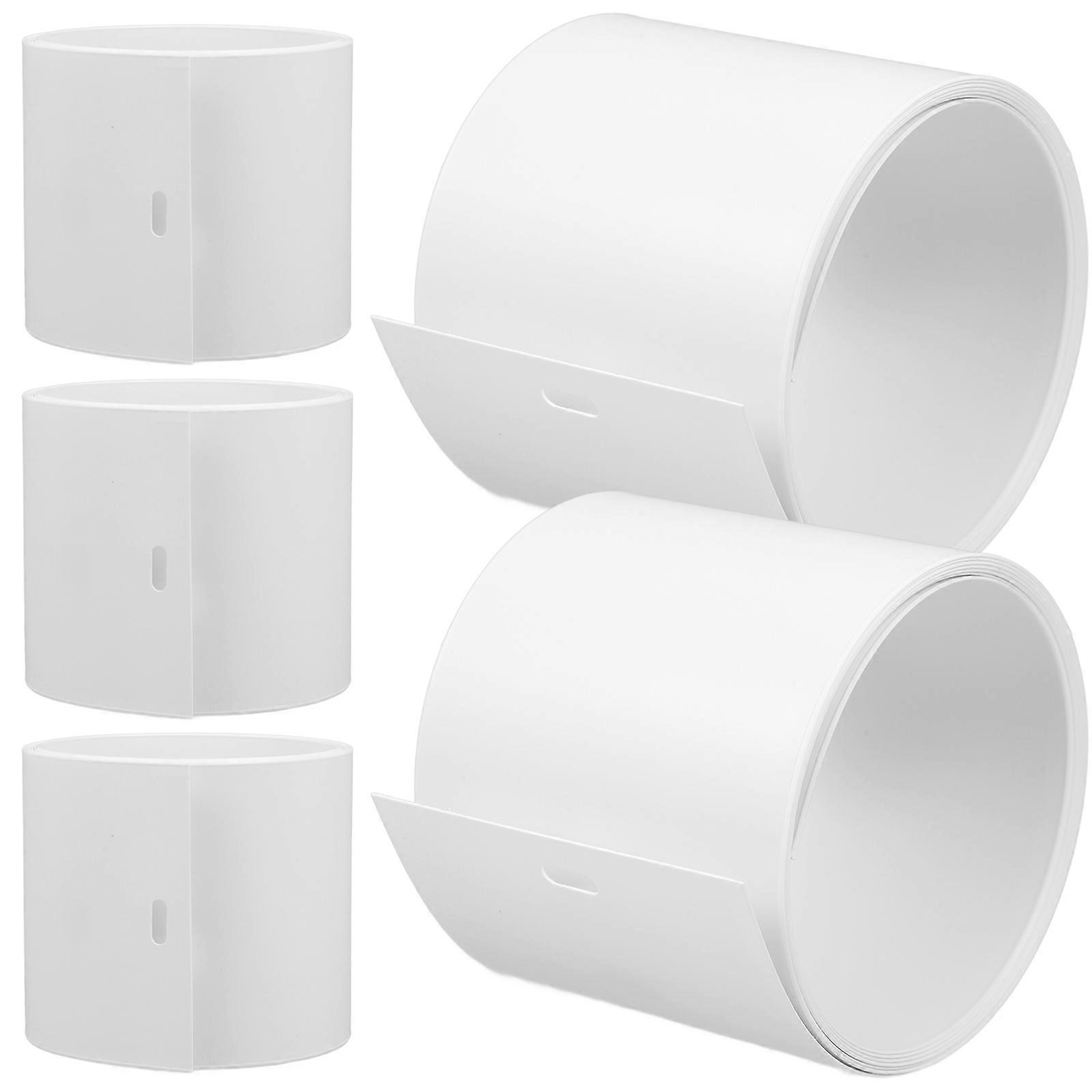 Blind Replacement Slats Vertical Blind Repair Kit For Home Improvement White 210.00X8.90X0.10CM Rectangular Modern 5Pcs