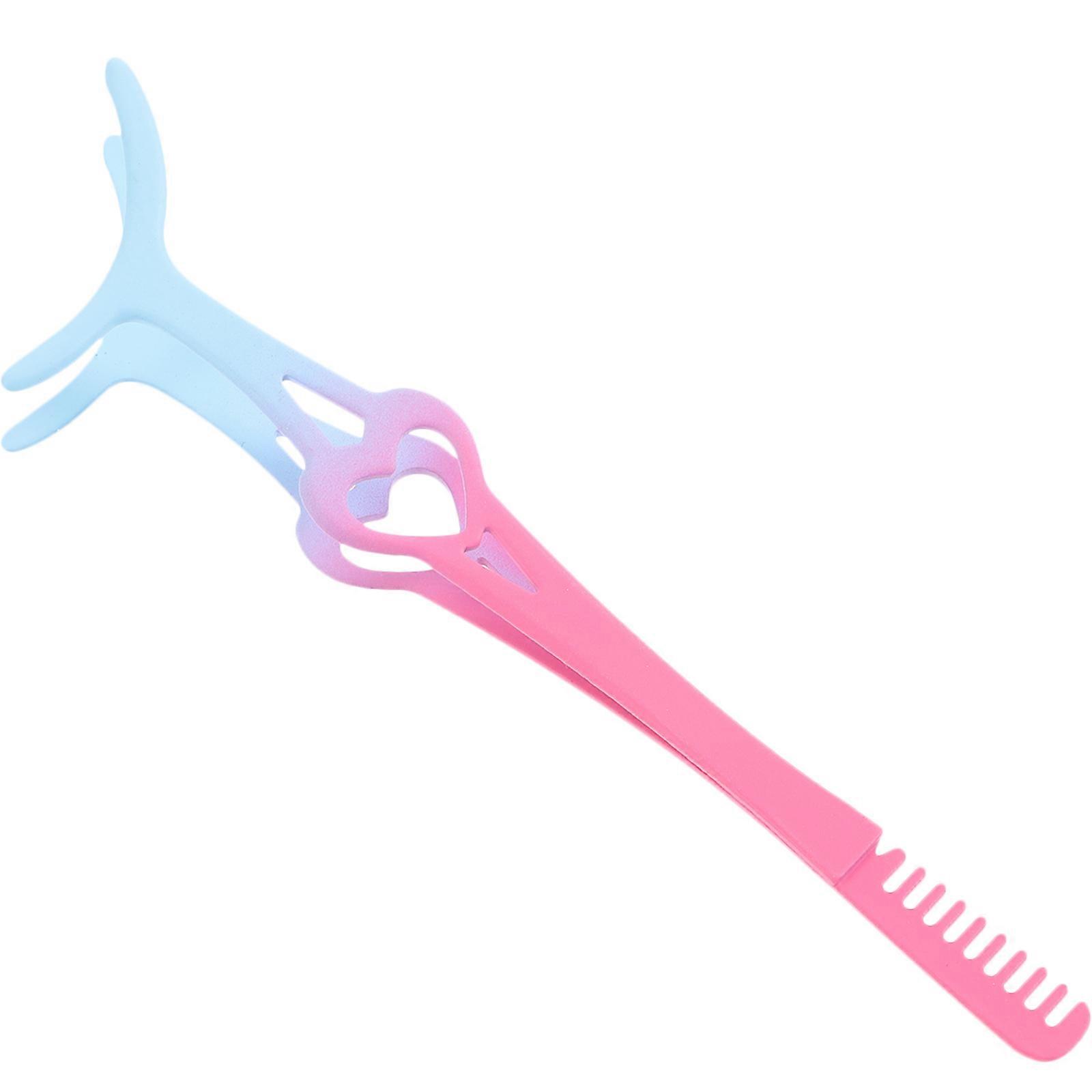 Lashes Applicator Tool Eyelash Tweezer Lash Clip With Comb Rust Resistant 1Pack