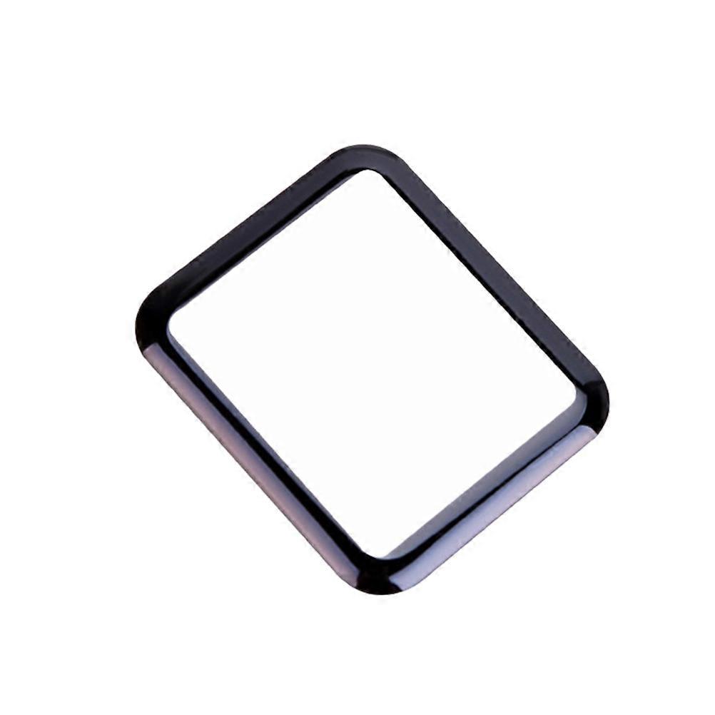 2 PCS Tempered Glass Screen Protectors for Series 4 44mm Black 3D Round Edges 0.3mm