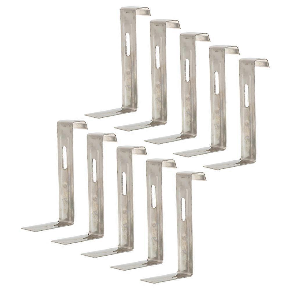 Tile Positioning Clips Metal Clips Slip-Resistant For Tile Installation 10Pcs