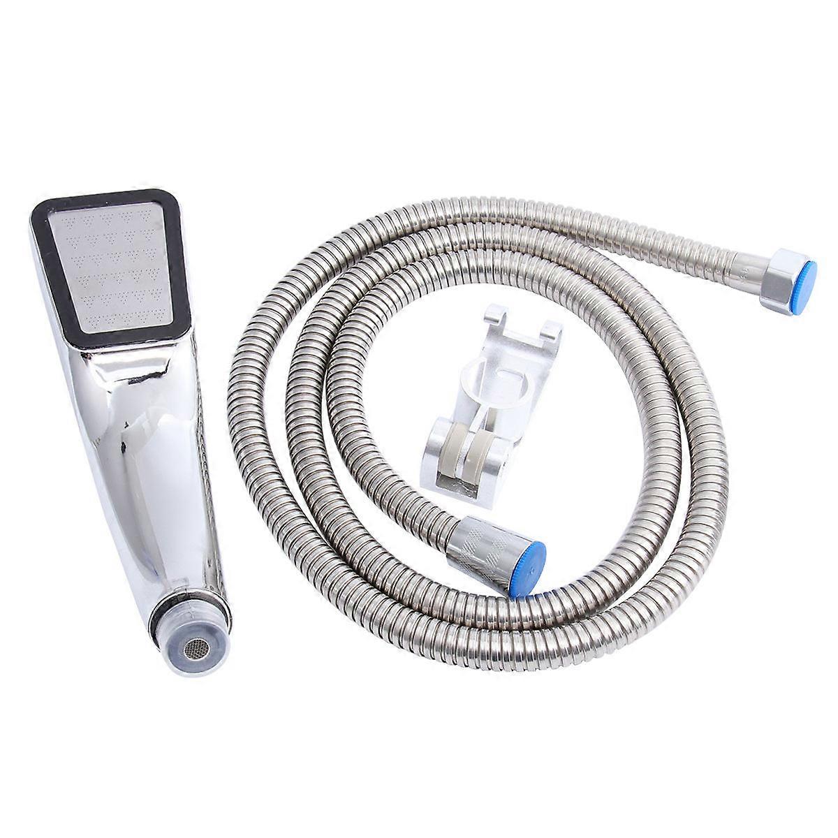 Shower With 300 Holes Suitable For Showering And Bathroom Use Complete With Holder And Durable Hose 3-Piece Set
