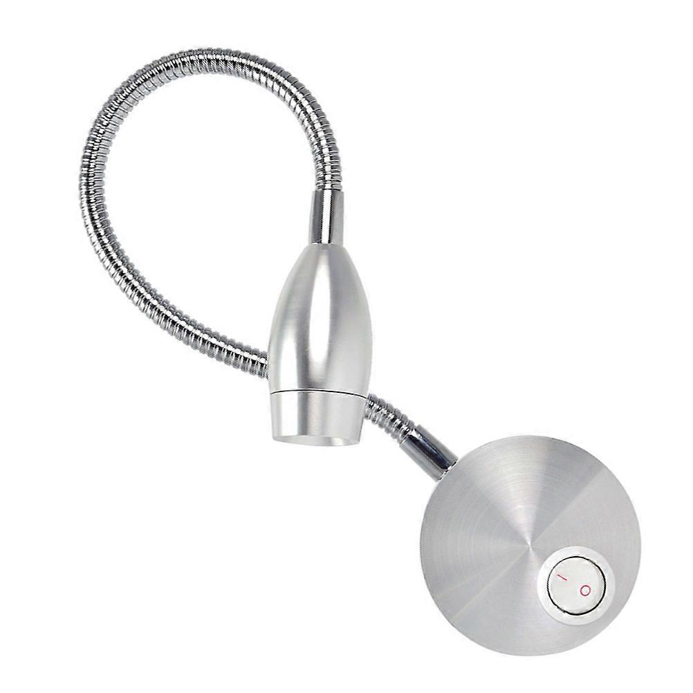 Wall Bed Lamp Energy Efficient Indoor Light With 360 Degree Rotation High Gloss Base 1Pcs