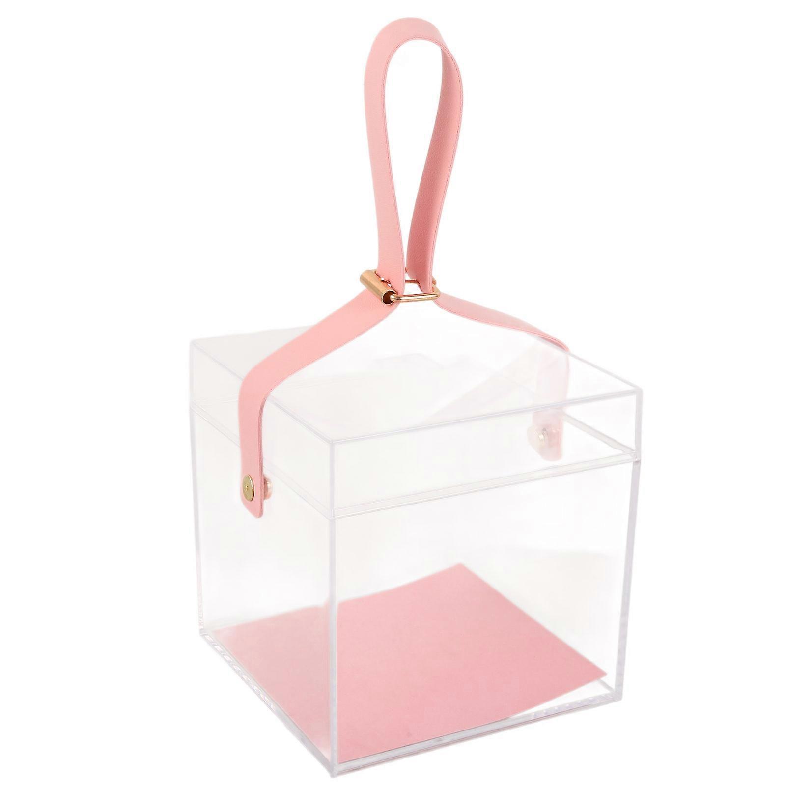 Small Treat Boxes With Handles For Couples Festive Atmosphere Storage Container 1Set