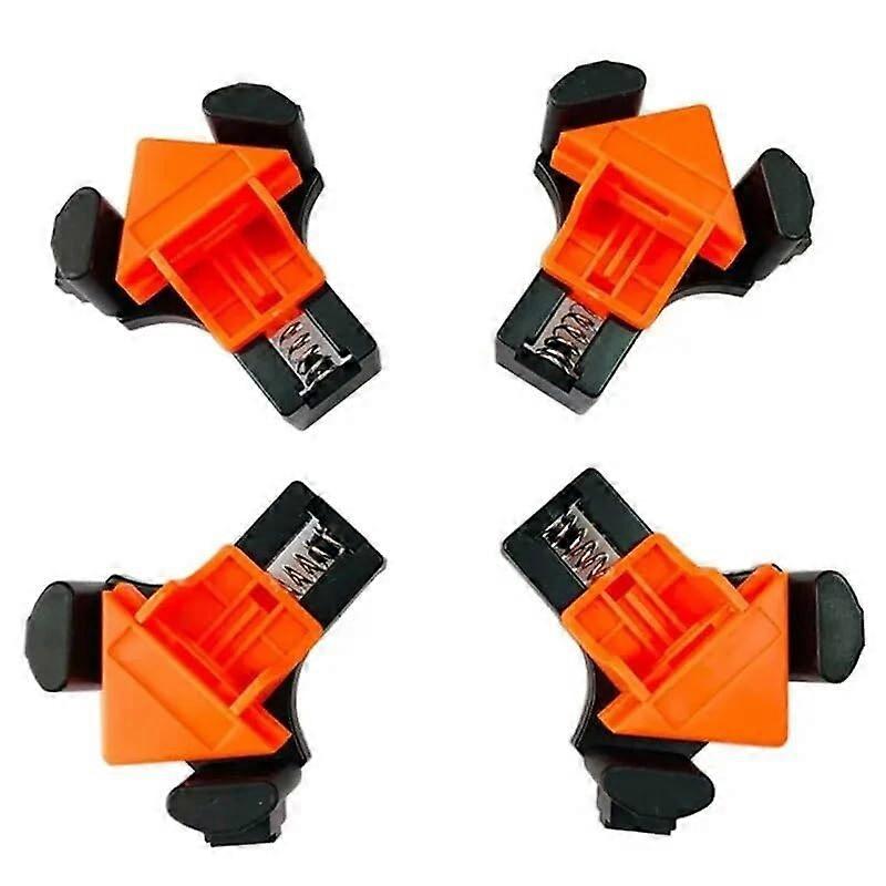 Winkelspanner 4Pcs 90 Degree Corner Clamp Woodworking Hand Lamp Clips DIY Picture Frame Corner Clamp Positioning Tools Fixing Corner Clamp