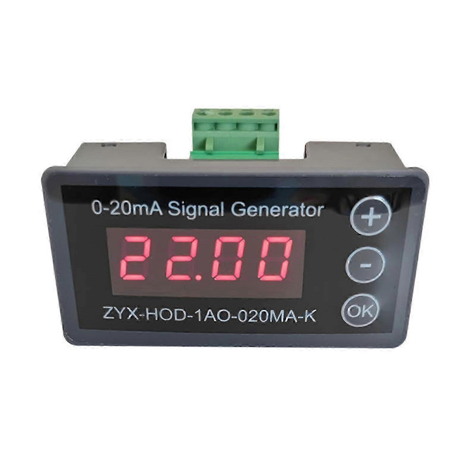 0-20mA/4-20mA/0-10V Digital Signal Generator Value Adjusting Current Voltage Analogs Simulators Electronic Measuring