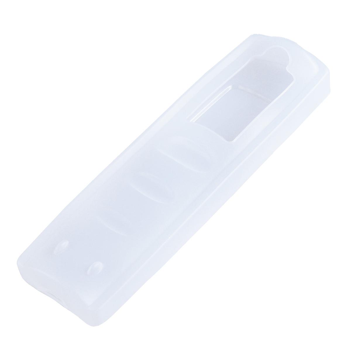 Transparent Silicone Remote Control Cover Dust Proof Protective Bag for TV, Audio, and Air Conditioner Controllers Stretchable and Durable Design