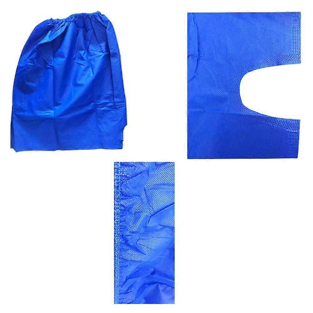 Disposable NonWoven Sauna for Women Blue Soft Breathable Lightweight Practical Underwear 20Pcs